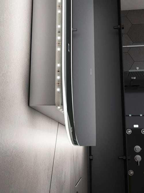 Miroir Led Silver Moon - Kiabi