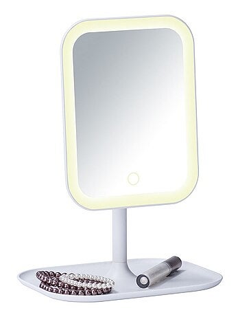 Miroir LED tactile sur pied BERTIOLO
