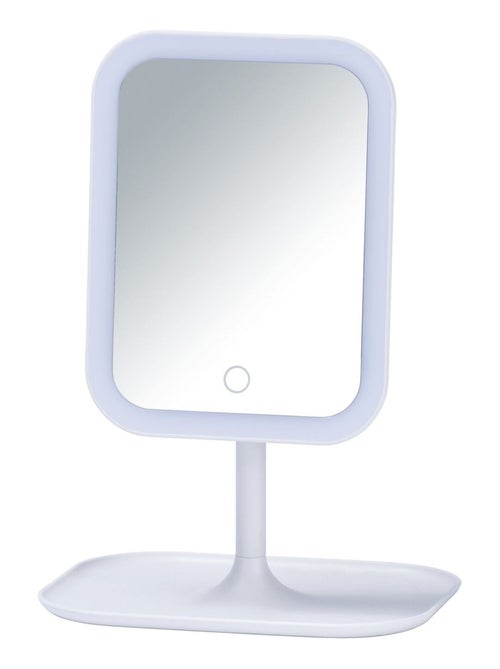 Miroir LED tactile sur pied BERTIOLO - Kiabi Miroir LED tactile sur pied BERTIOLO - Kiabi