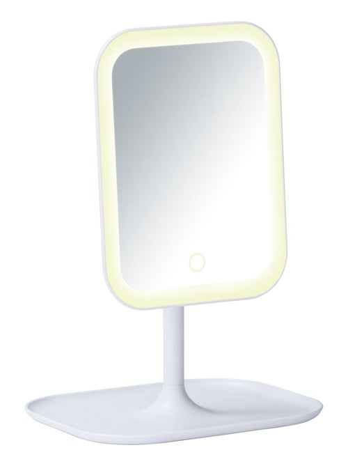 Miroir LED tactile sur pied BERTIOLO - Kiabi Miroir LED tactile sur pied BERTIOLO - Kiabi