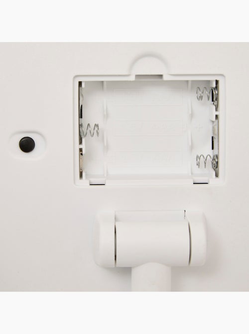 Miroir lumineux L19cm blanc - Kiabi