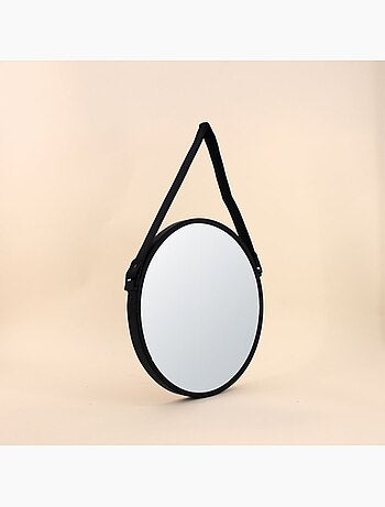 Miroir métal 37cm avec anse