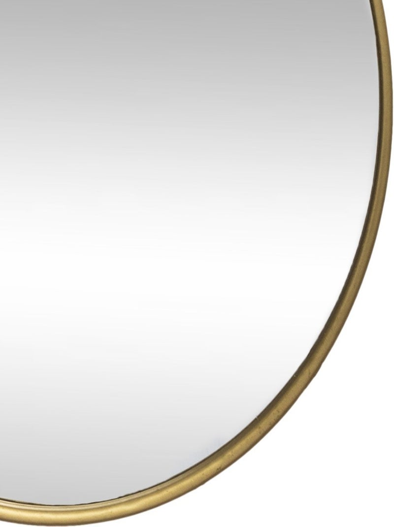 Miroir métal goutte 28x39 cm Doré/or - Kiabi