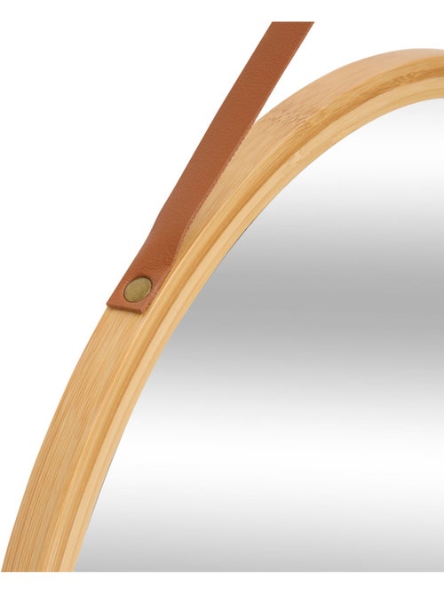 MIROIR MUR CUIR ROND BAM D38 - Kiabi