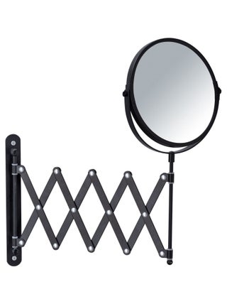 Miroir mural à bras télescopique