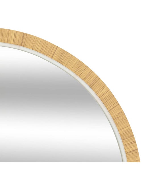 Miroir mural arche effet bois THEA - Kiabi Miroir mural arche effet bois THEA - Kiabi