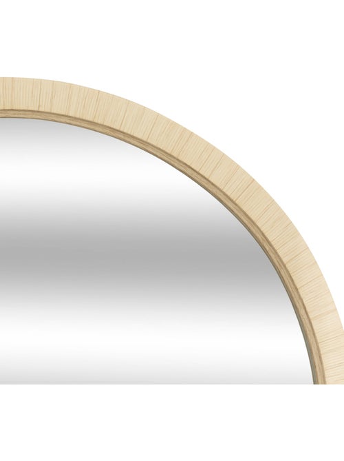 Miroir mural arche effet bois THEA - Kiabi Miroir mural arche effet bois THEA - Kiabi