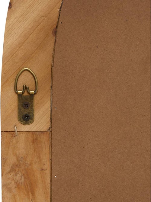 Miroir mural arche en bois sapin LUCAS - Kiabi