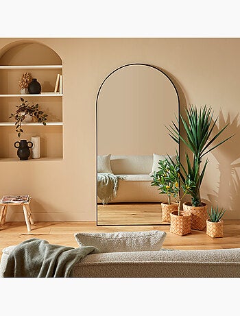 Miroir mural arche en métal 91x177cm ALICE