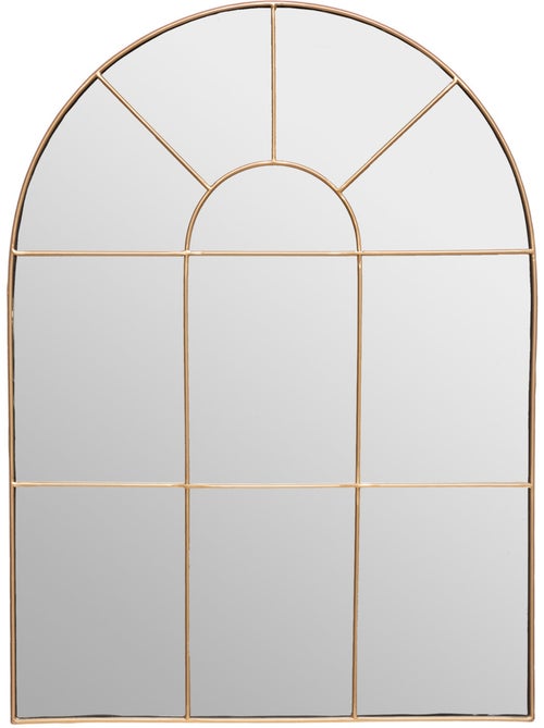 Miroir mural arche en métal MONICA - Kiabi
