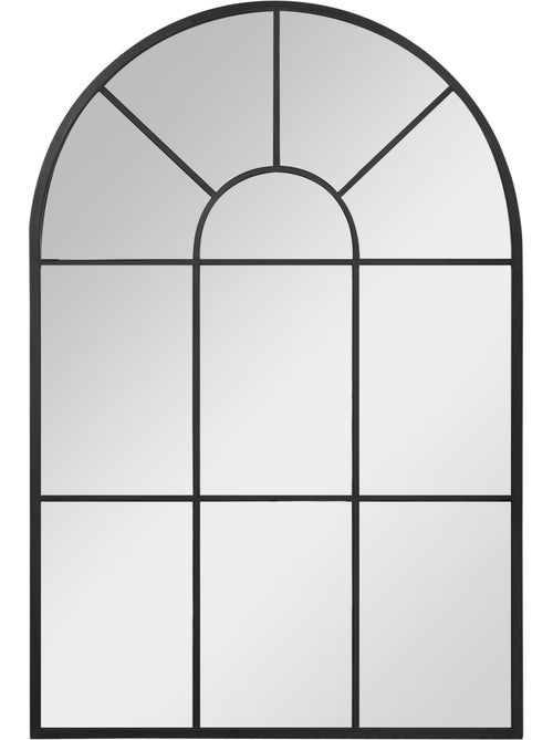 Miroir mural aspect verrière style classique - Kiabi