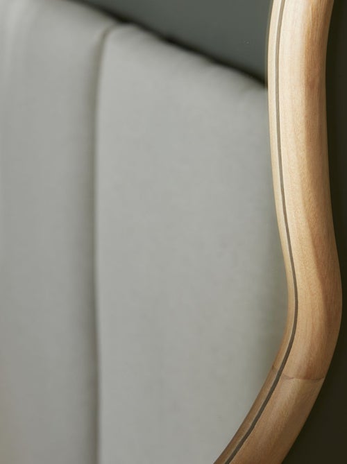 Miroir mural asymétrique en bois MATCHA - Kiabi