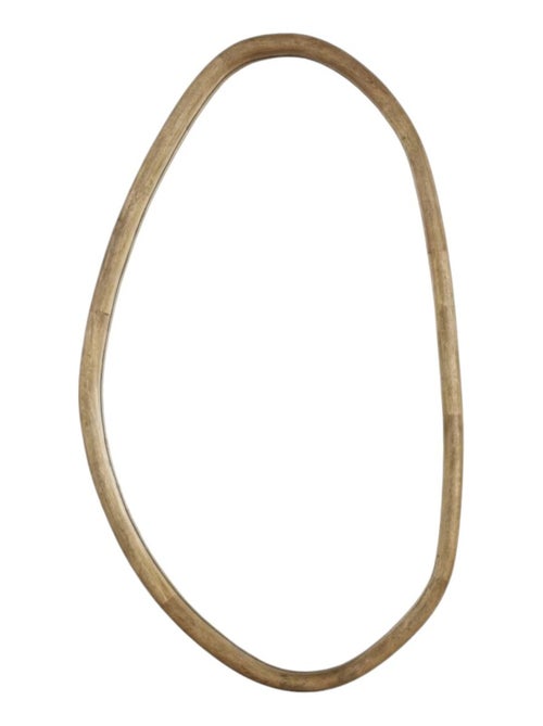 Miroir mural asymétrique en bois MATCHA - Kiabi
