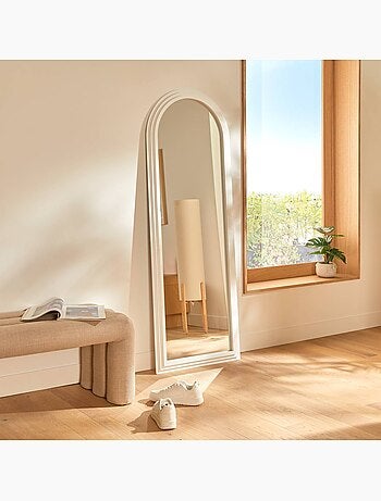 Miroir mural bois 58x160cm EMILY