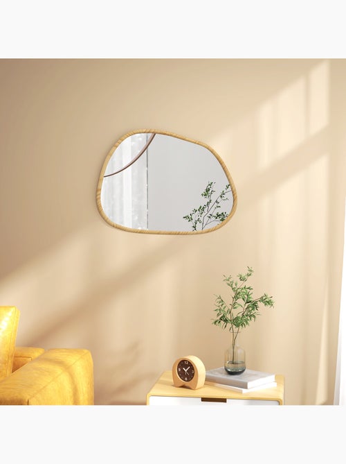 Miroir mural décoratif forme organique - Kiabi