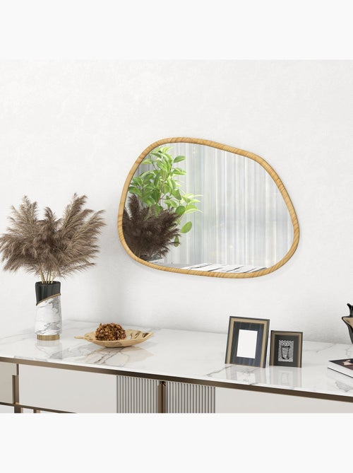 Miroir mural décoratif forme organique - Kiabi