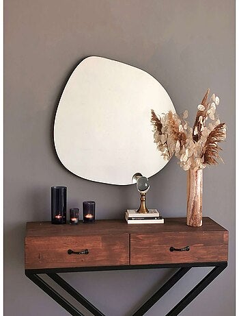Miroir mural décoratif forme organique CELIAN