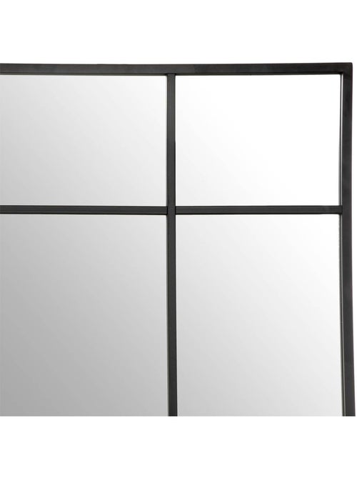Miroir mural design en métal style verrière 167cm MACHA - Kiabi