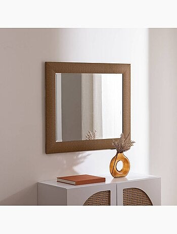Miroir mural effet corde nala