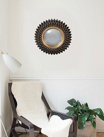 Miroir mural en résine