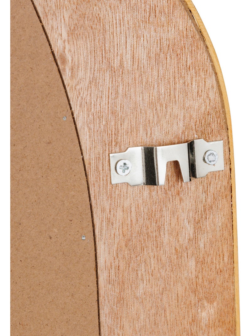 Miroir mural en rotin MAGGIE Beige - Kiabi