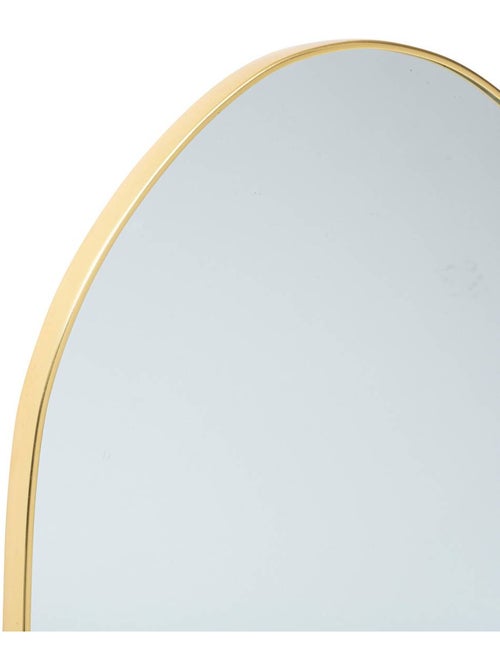 Miroir mural forme organique cadre doré ROMAN - Kiabi