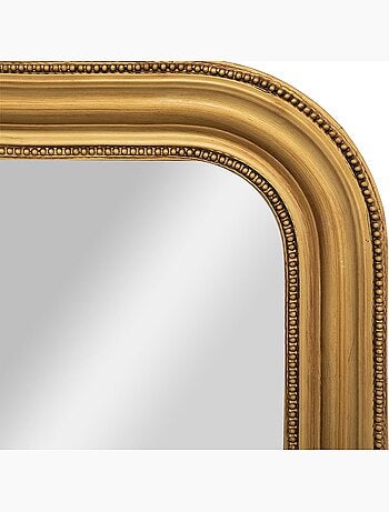 Miroir mural moderne en bois de paulownia ADELE