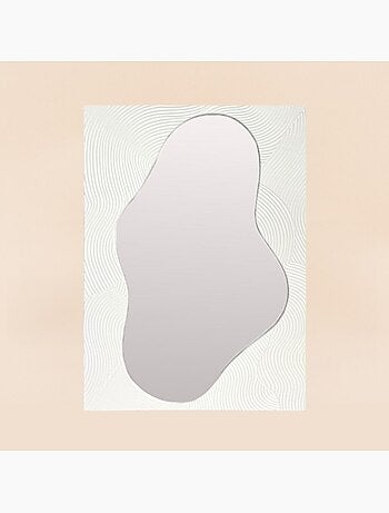 Miroir mural organique 45x65cm