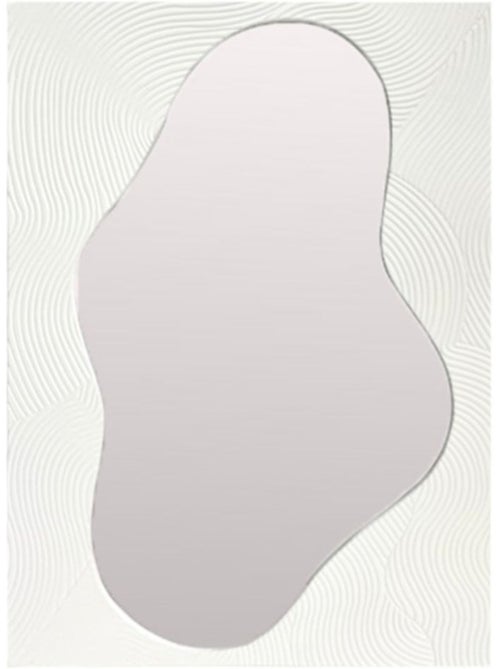 Miroir mural organique 45x65cm - Kiabi