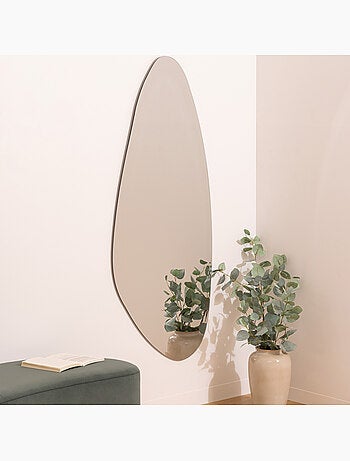 Miroir mural organique biseauté 142cm AIDAN