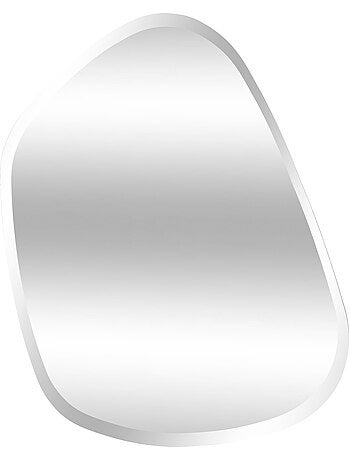 Miroir mural organique biseauté 68cm AIDAN