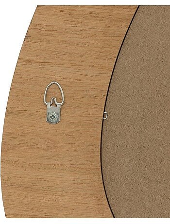 Miroir mural organique en bois 70cm SOPHIE