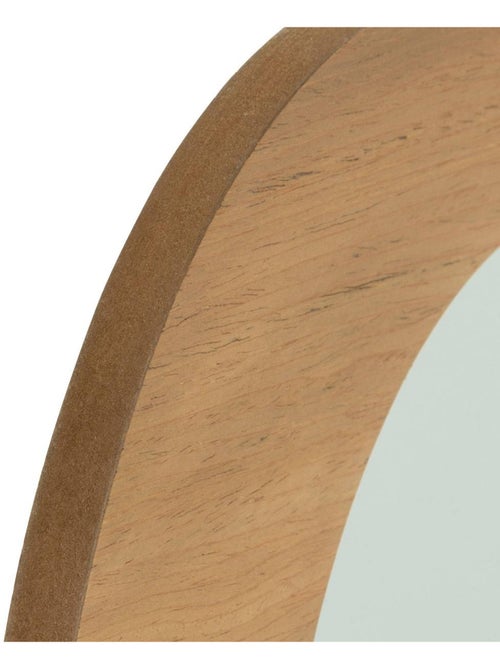 Miroir mural organique en bois 70cm SOPHIE - Kiabi Miroir mural organique en bois 70cm SOPHIE - Kiabi