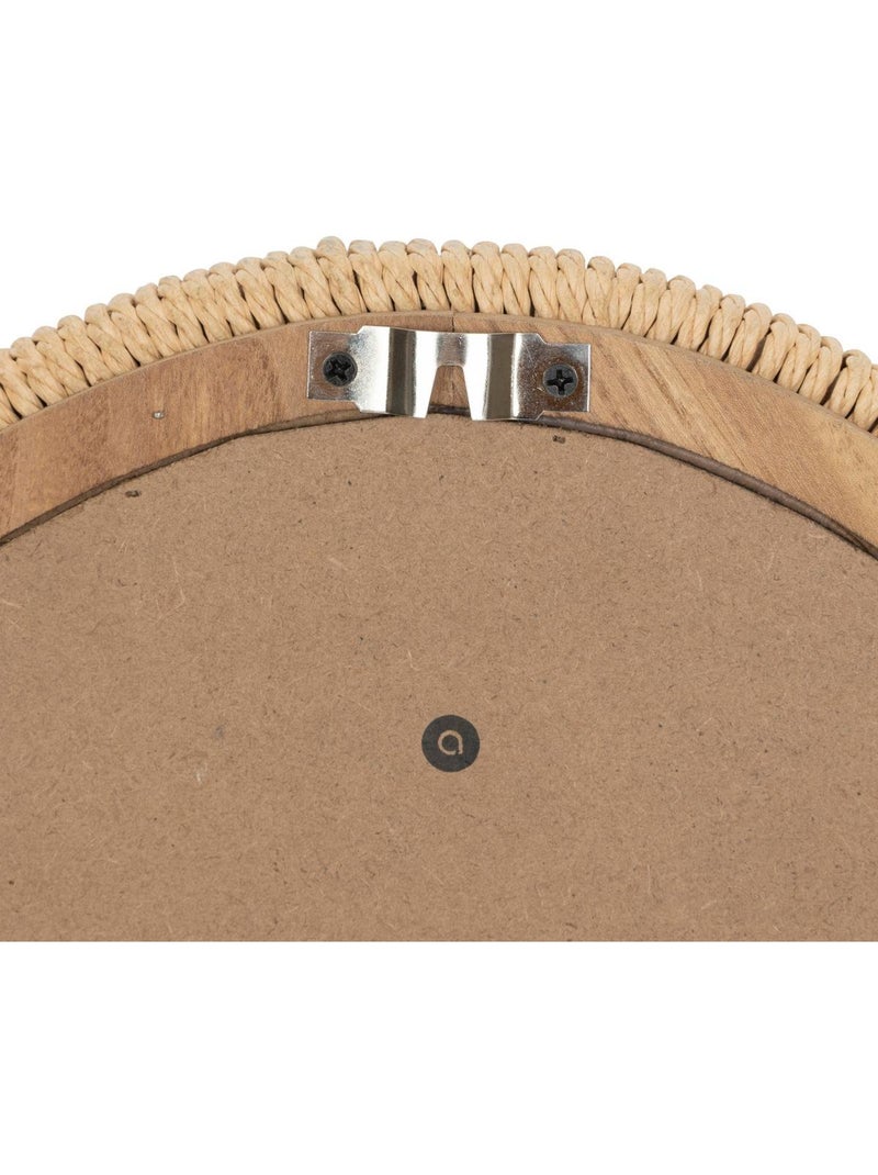 Miroir mural organique en corde tressée 114cm LAIA Beige - Kiabi