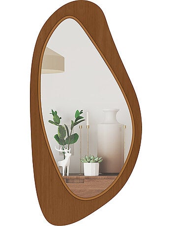 Miroir mural organique
