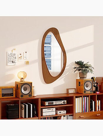 Miroir mural organique