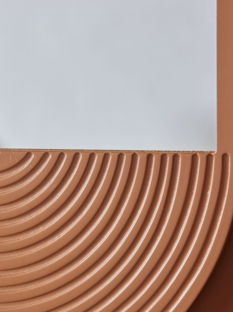 Miroir mural ovale en bois MOKA Marron - Kiabi