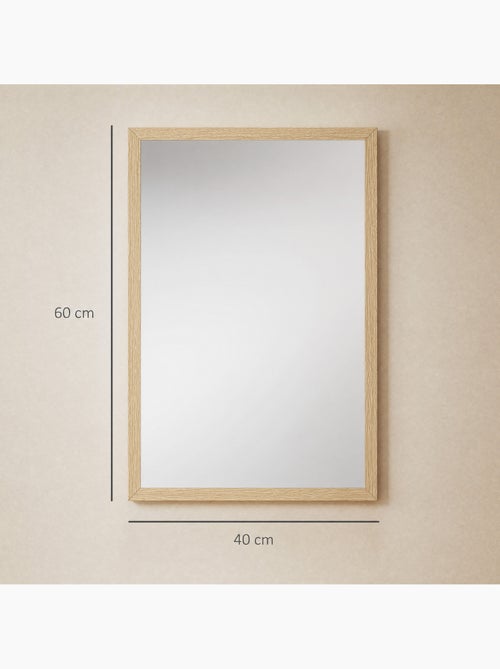 Miroir mural rectangulaire - Kiabi