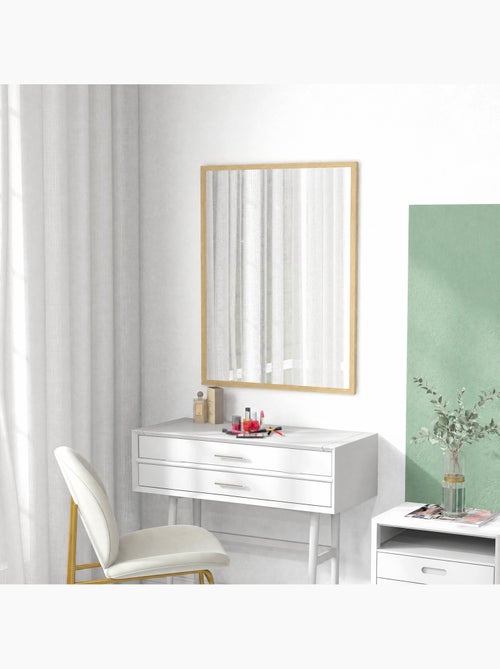 Miroir mural rectangulaire - Kiabi