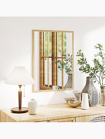Miroir mural rectangulaire