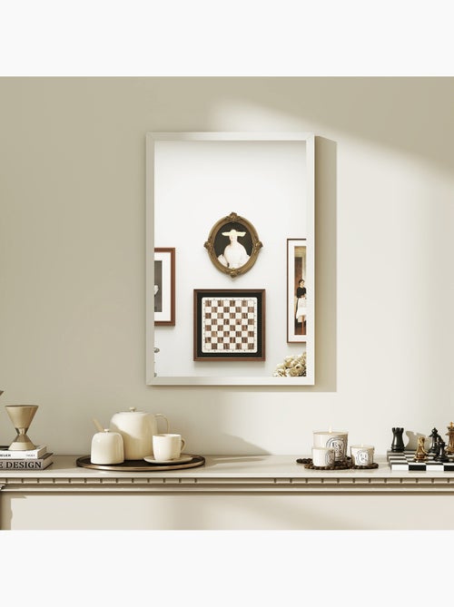 Miroir mural rectangulaire - Kiabi