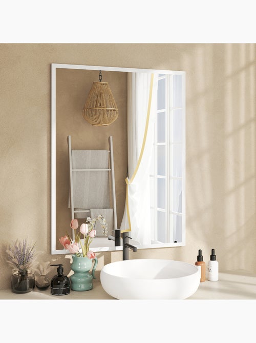 Miroir mural rectangulaire - Kiabi
