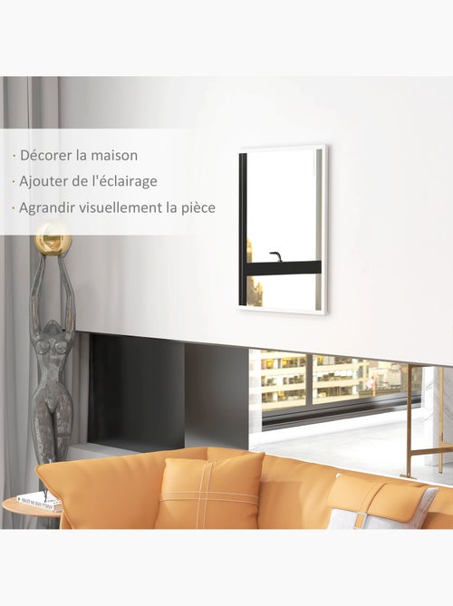 Miroir mural rectangulaire - Kiabi