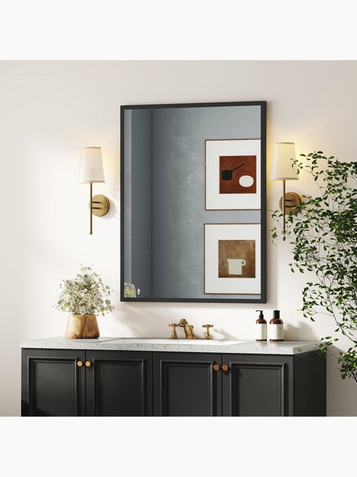 Miroir mural rectangulaire - Kiabi