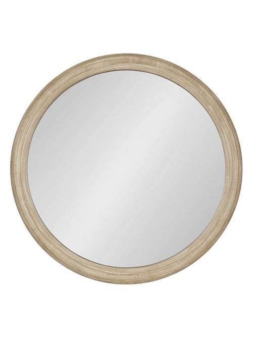 Miroir mural rond en bois MATCHA - Kiabi