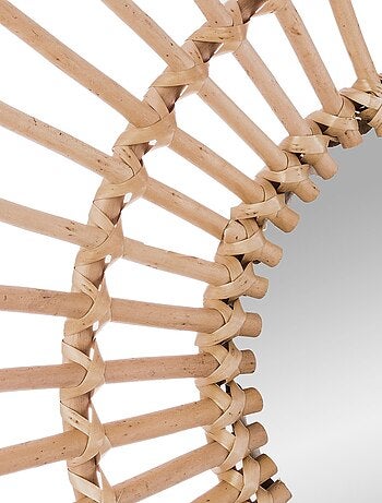 Miroir mural rotin scandi Universalis