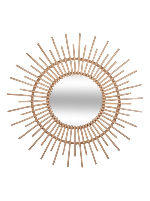 Miroir mural rotin scandi Universalis - Kiabi