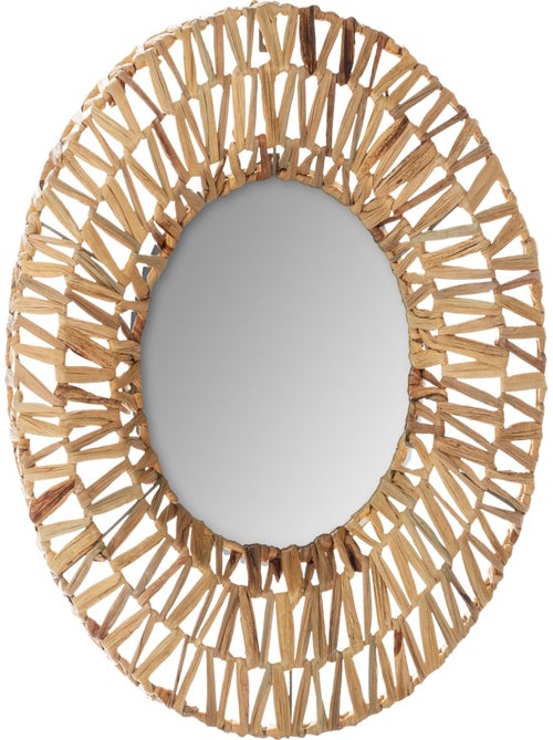 Miroir mural tressé Terre Sauvage - Kiabi