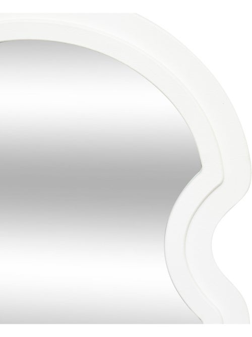 Miroir mural vague blanc EMILY - Kiabi