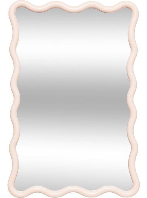 Miroir mural vague cadre noir JUDY - Kiabi Miroir mural vague cadre noir JUDY - Kiabi